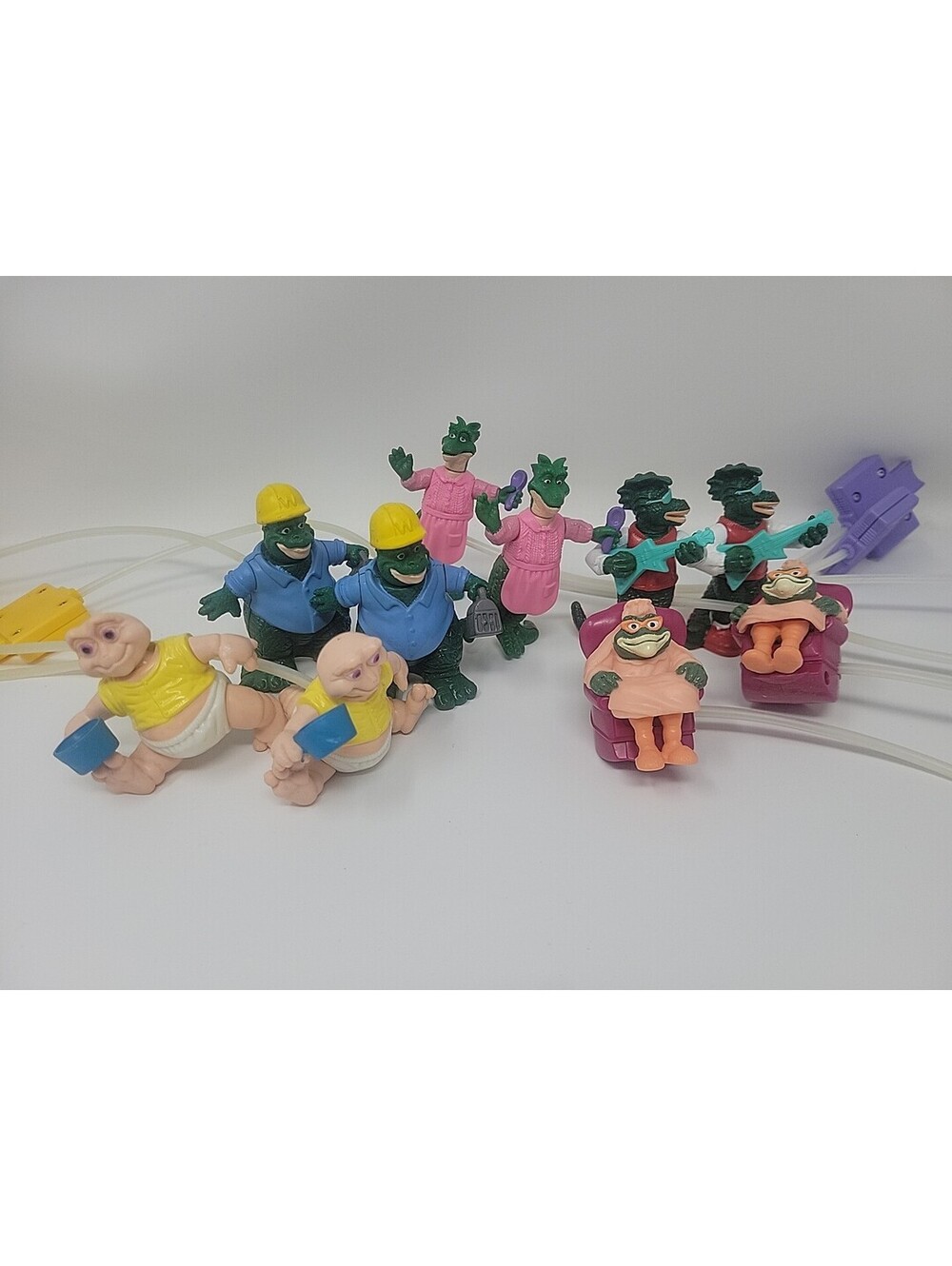 10 Dinosaurs TV Series McDonald’s Happy Meal Toy Characters Lot Of 10 Disney